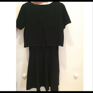 Black Sandro cocktail dress